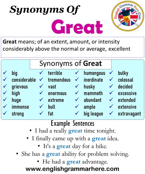 great example synonym.